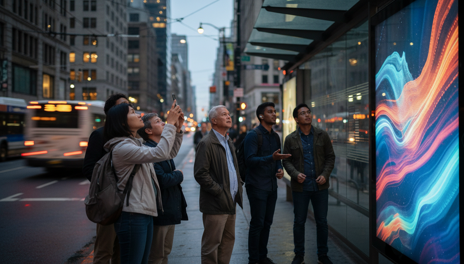 Innovative Use of Light and Sound in OOH Ads