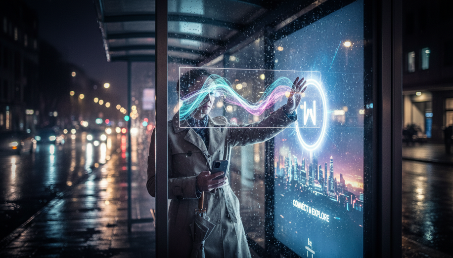 Tap, Scan, Engage: Driving Audience Interaction with QR Codes, NFC, and Gesture-Controlled OOH