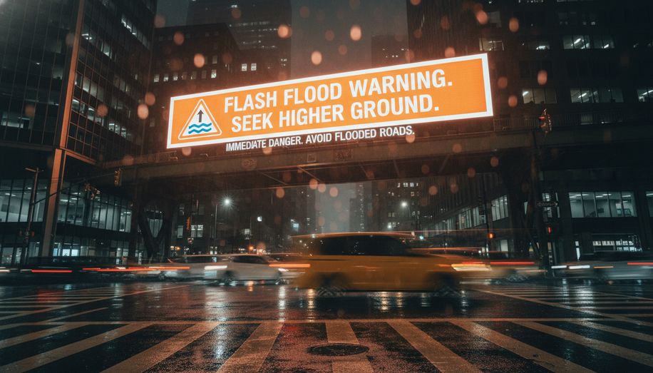 OOH as Public Service: Using Digital Screens for Community Alerts and Information