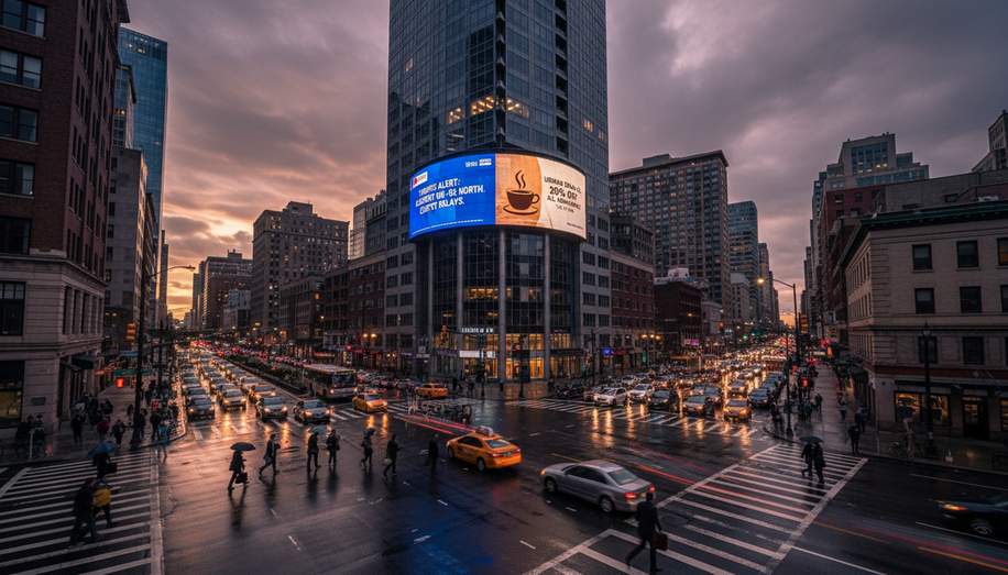 Dynamic Content Triggers: Leveraging Real-Time Data for Relevant DOOH Messages