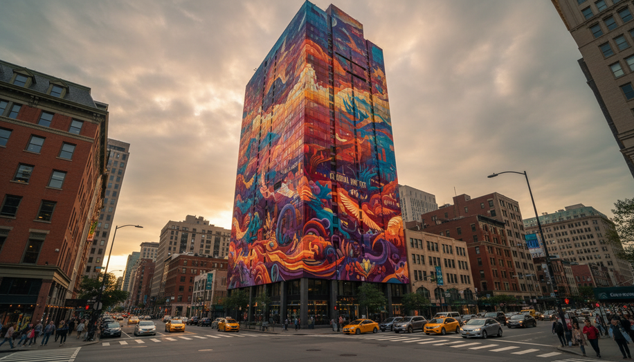 Out-of-Home Advertising Fuses with Urban Art for Deeper Engagement and Cultural Impact
