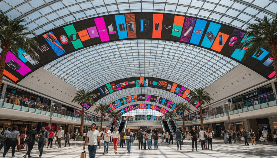 Top 5 DOOH Advertising Networks for DTC Brands in Shopping Malls