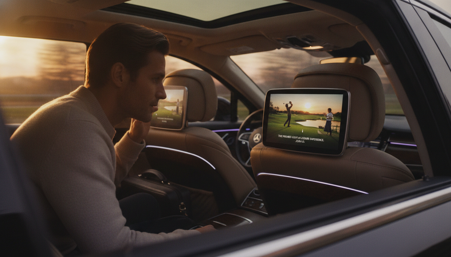 Leveraging Golf & Country Club DOOH Networks for Luxury & B2B Brand Advertising